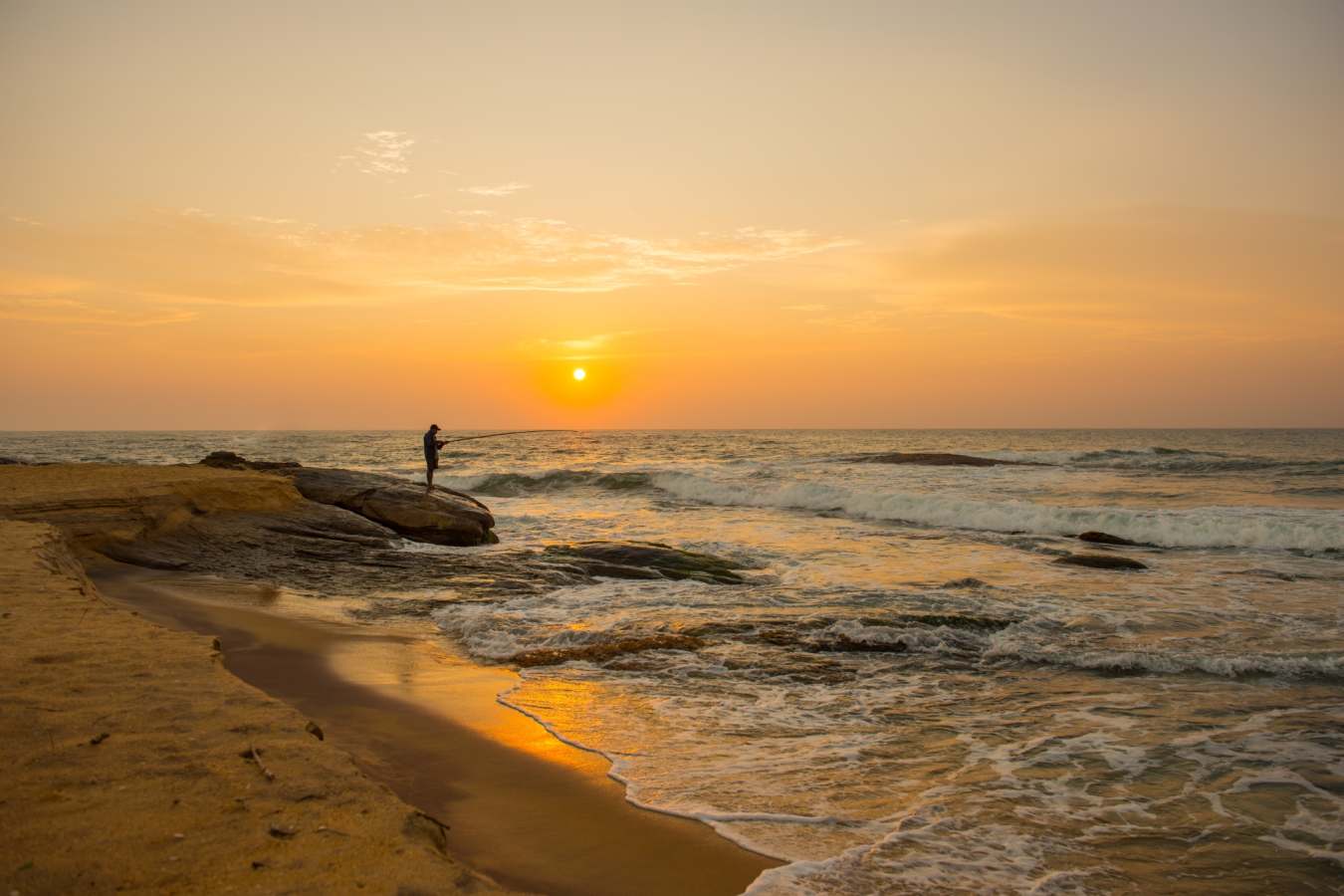 Beach near Chena Huts 