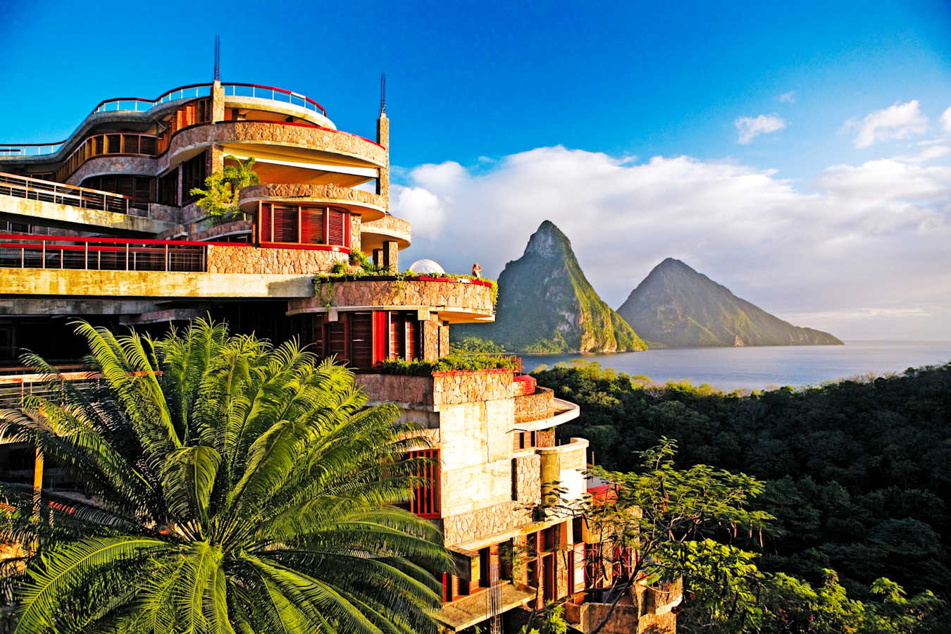 Resort View - Jade Mountain