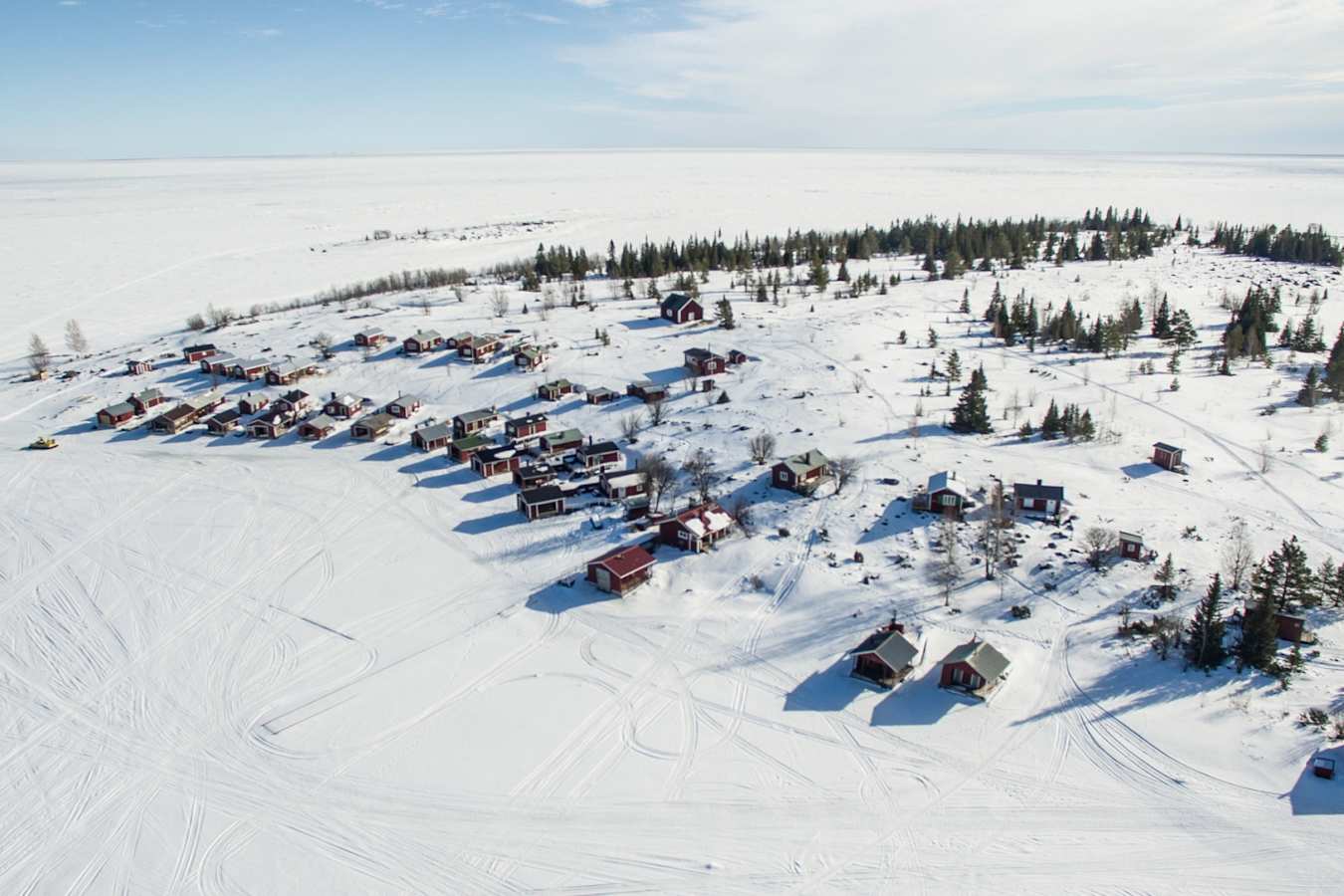 Aerial View - Pine Bay Lodge