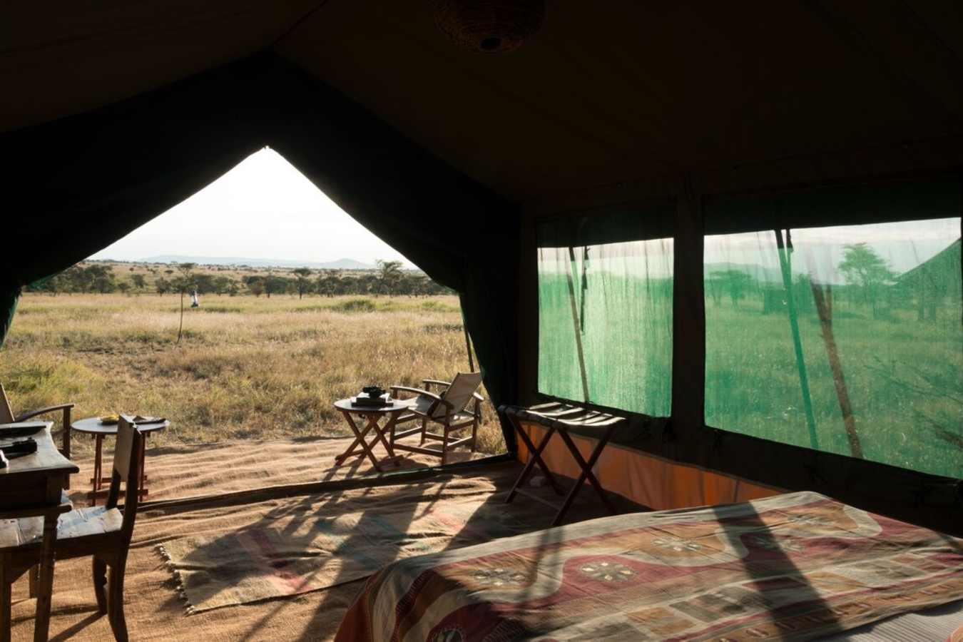 View from tents 