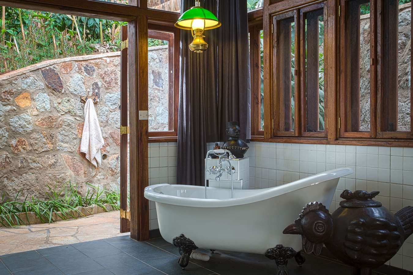 Bathroom at Gibbs Farm 