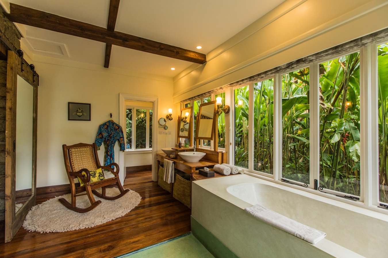 Bathroom at Gibbs Farm 