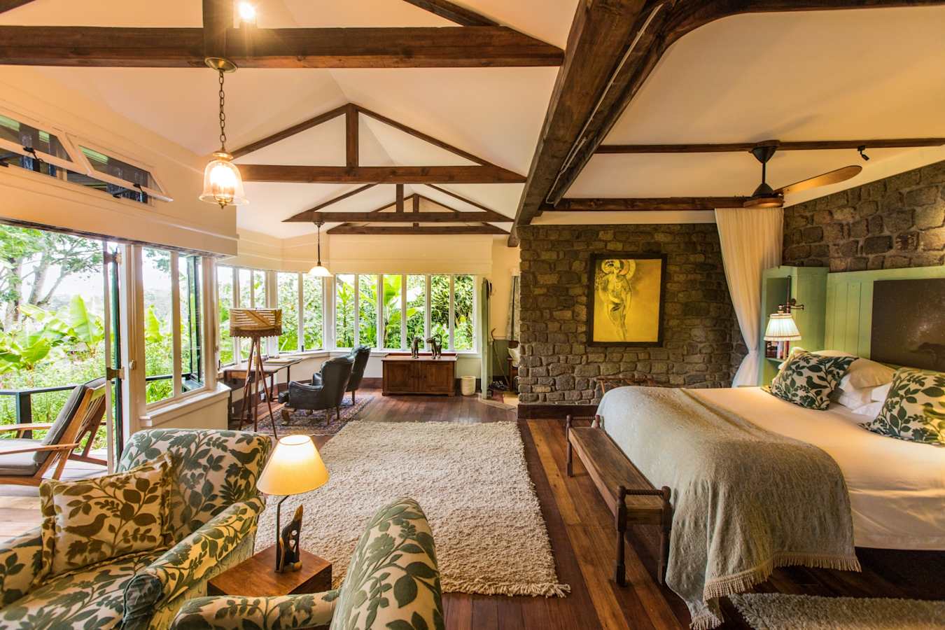 Bedroom at Gibbs Farm 
