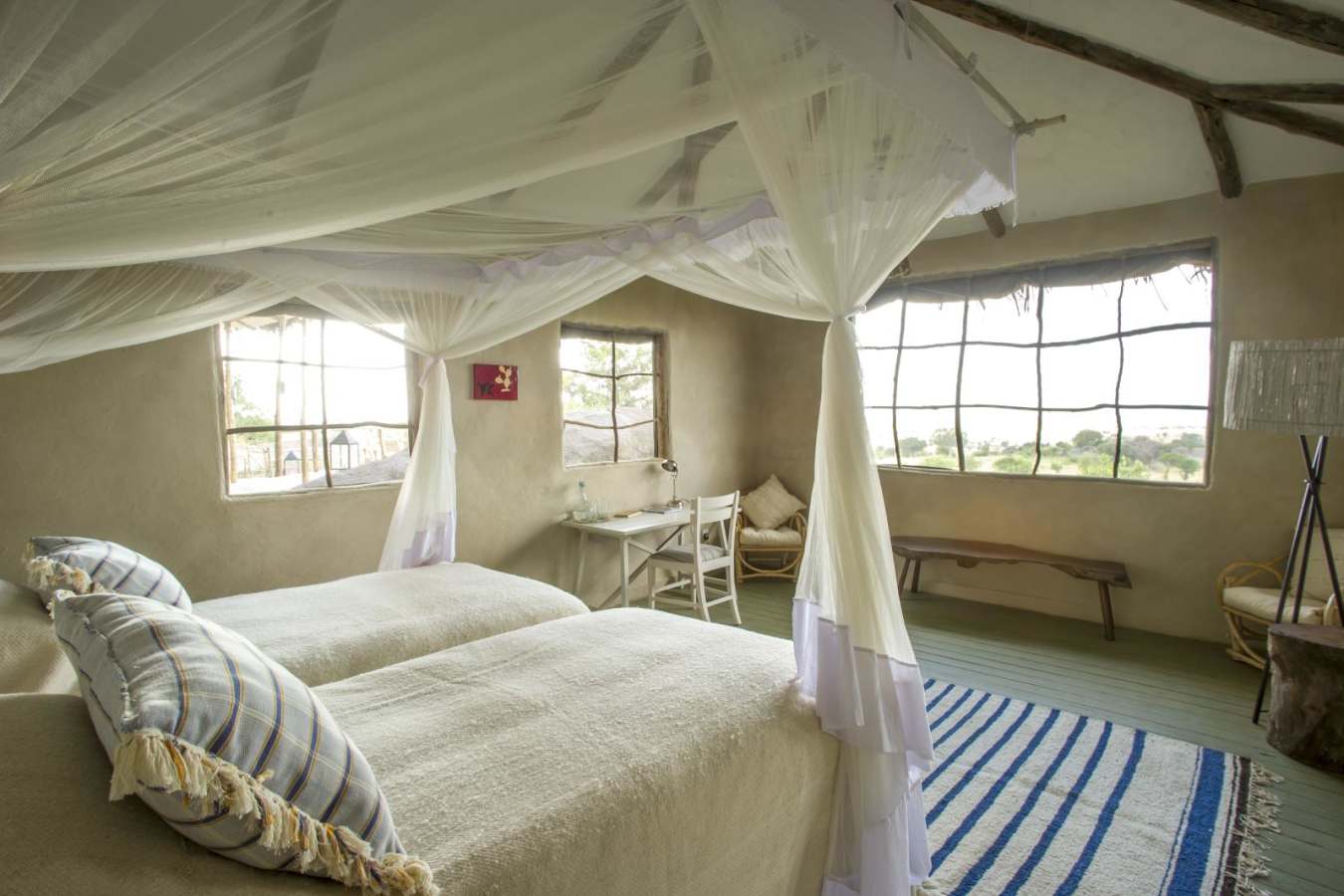 Twin room - Mkombe's House at Lamai