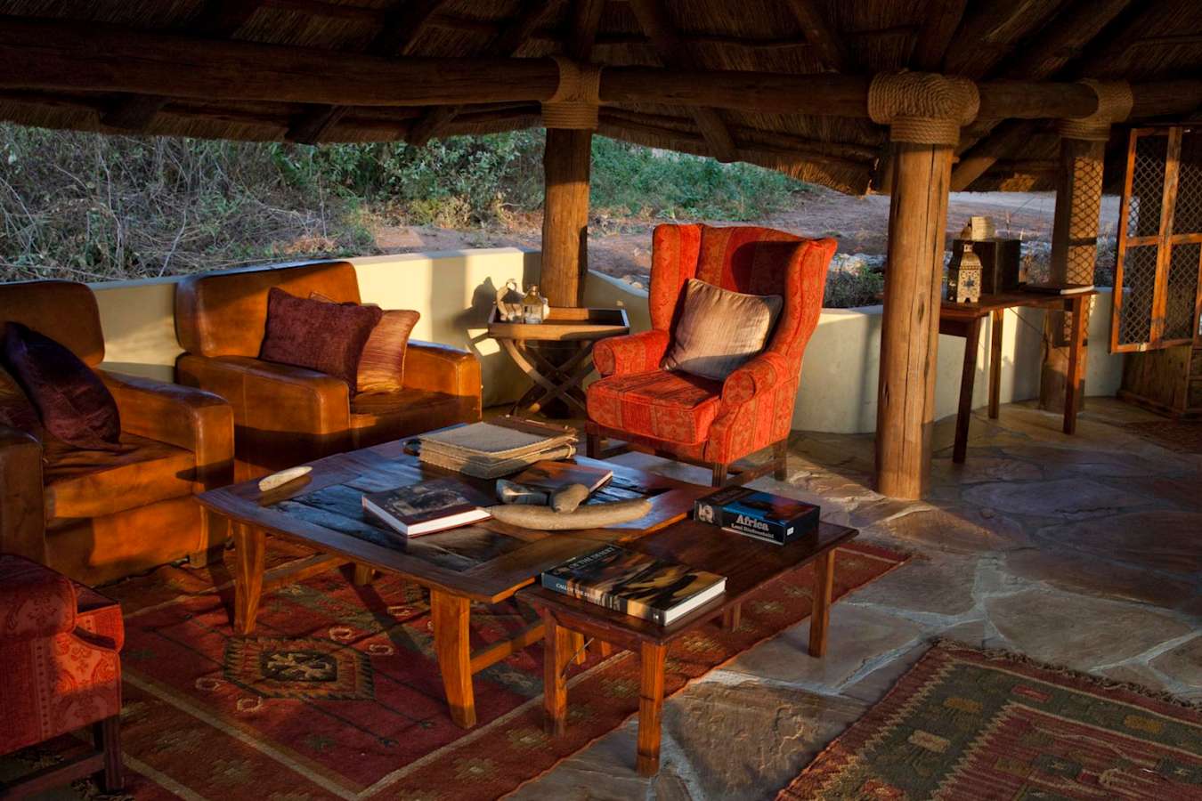 Main area at Oliver's Camp