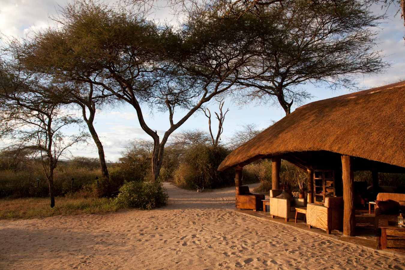 Lounge area - Oliver's Camp