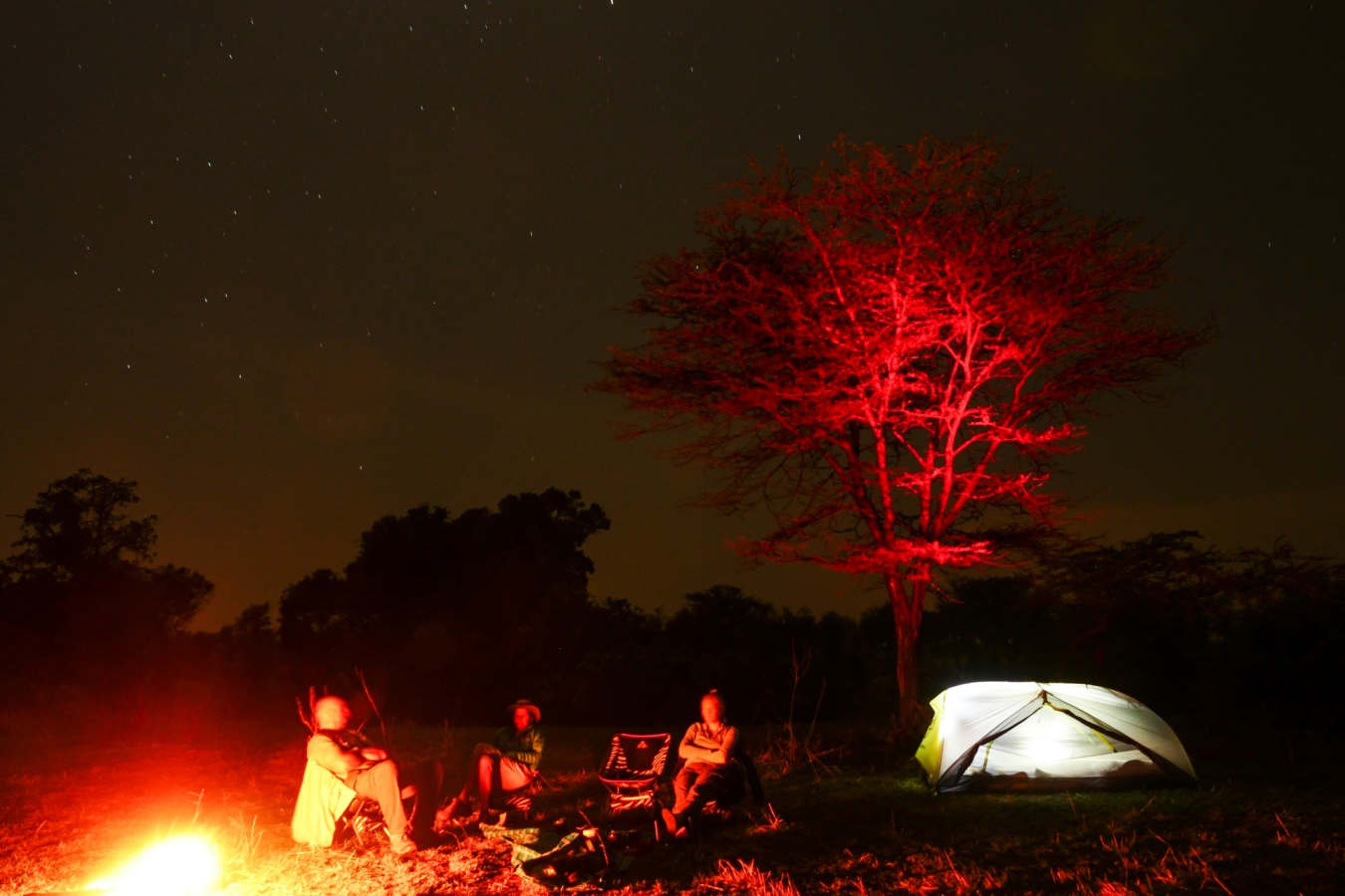 Around the campfire 