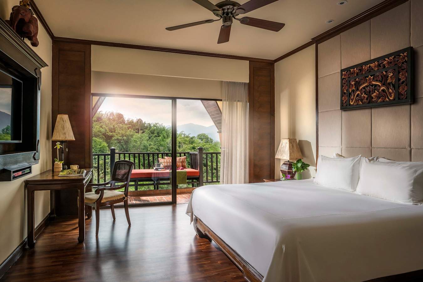 Three Country Room - Anantara Golden Triangle Elephant Camp & Resort
