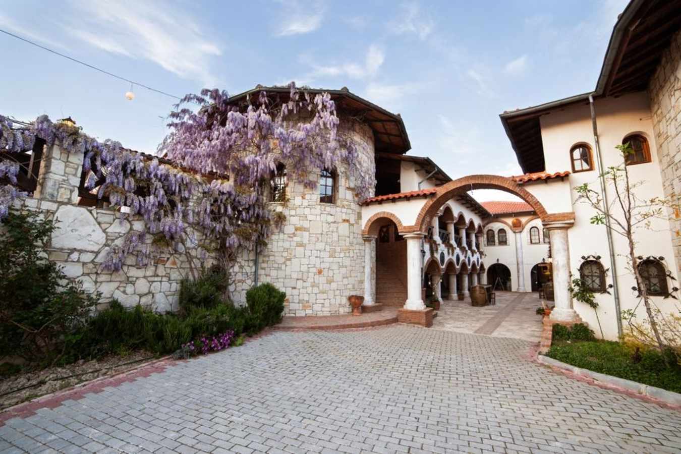 Hotel entrance 