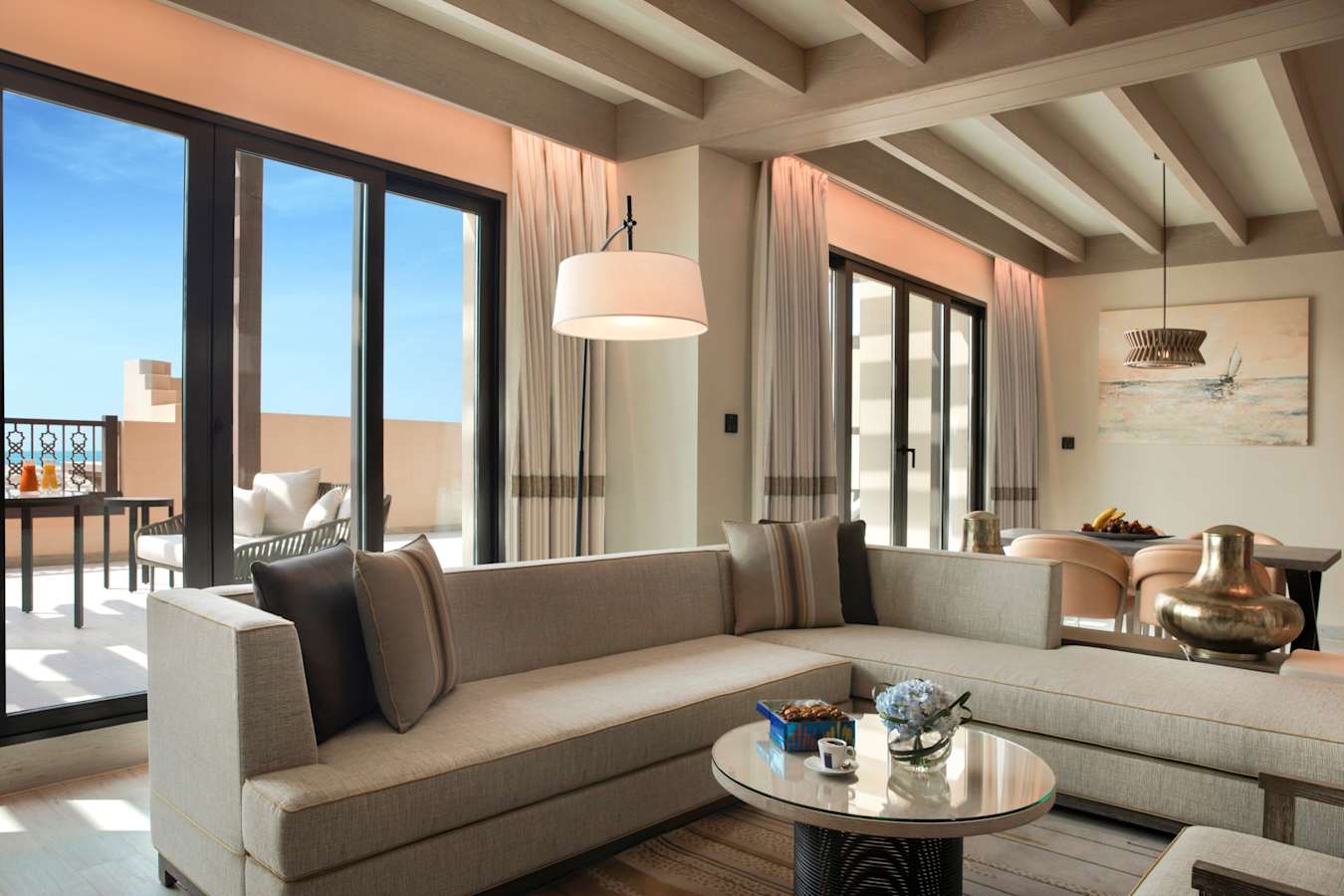 Terrace Suite Living-Dining Room 