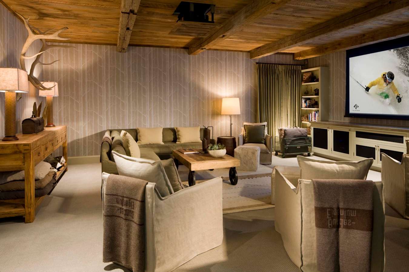 Media Room - Scarp Ridge Lodge