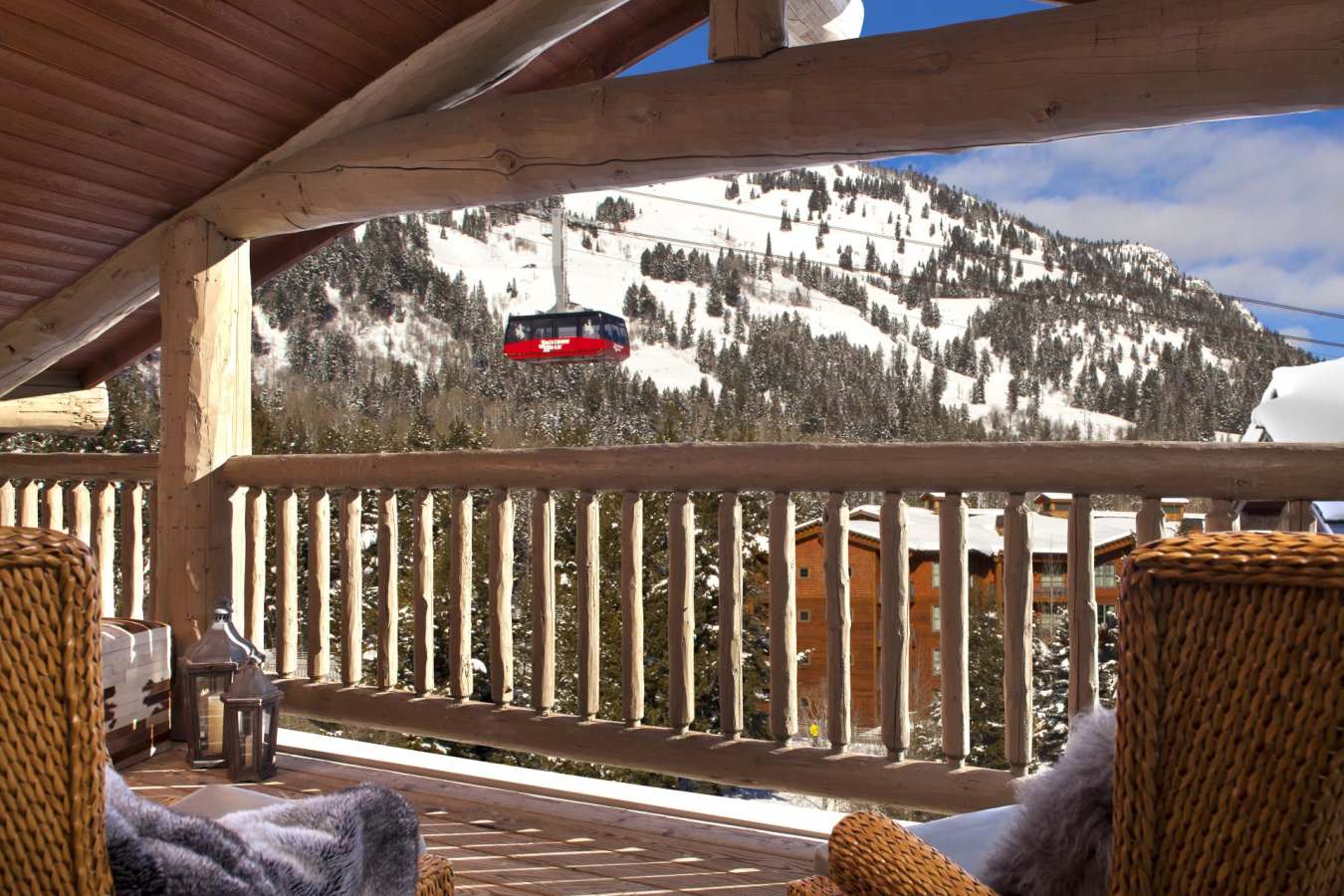 Suite Balcony - Teton Mountain Lodge & Spa