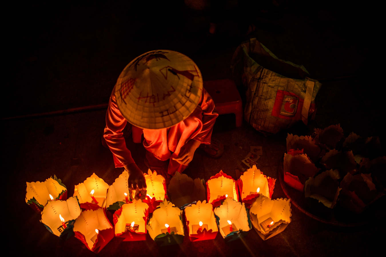 Floating Lanterns in Hoi An - Intercontinental Da Nang