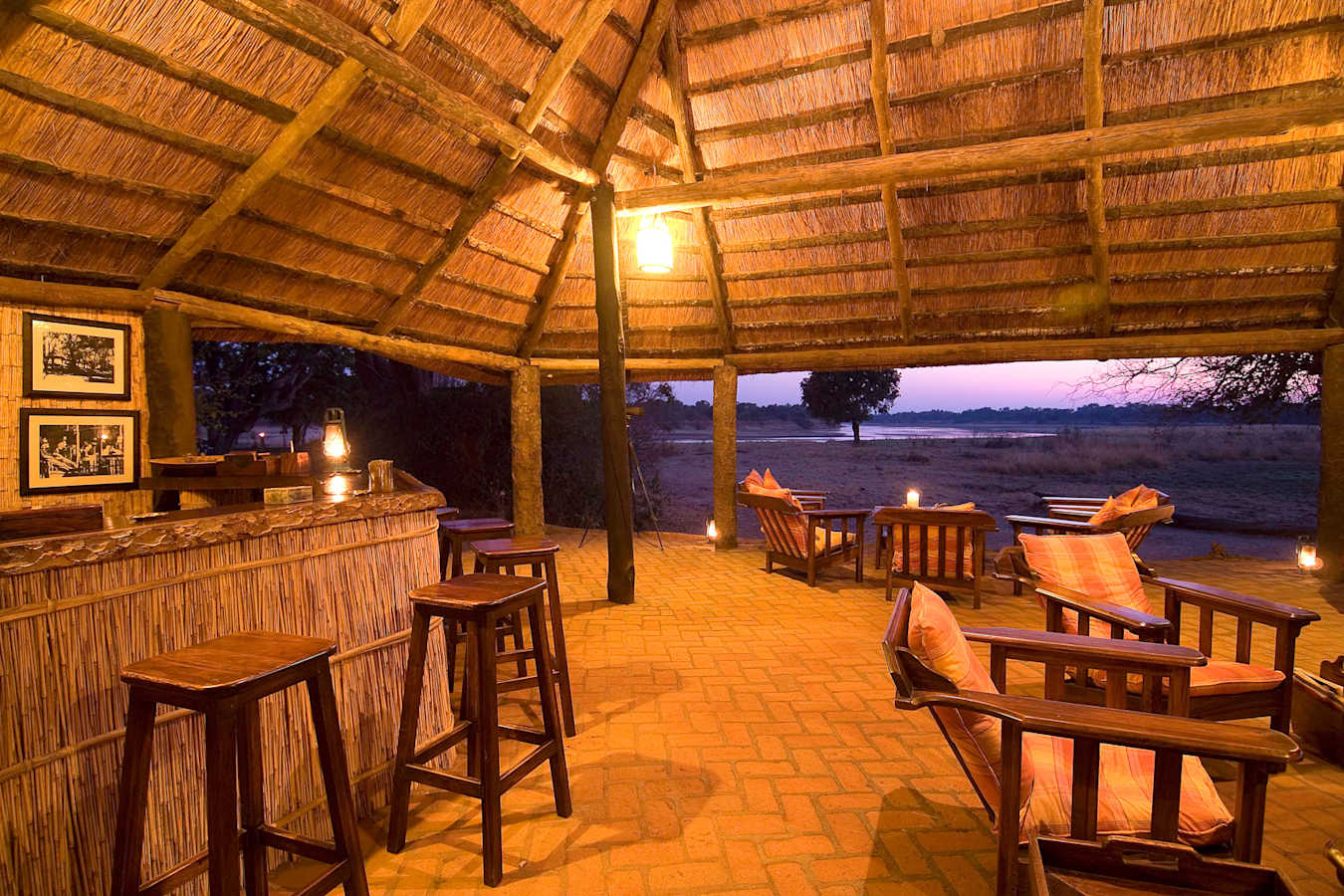 Bar area - Nsefu Camp