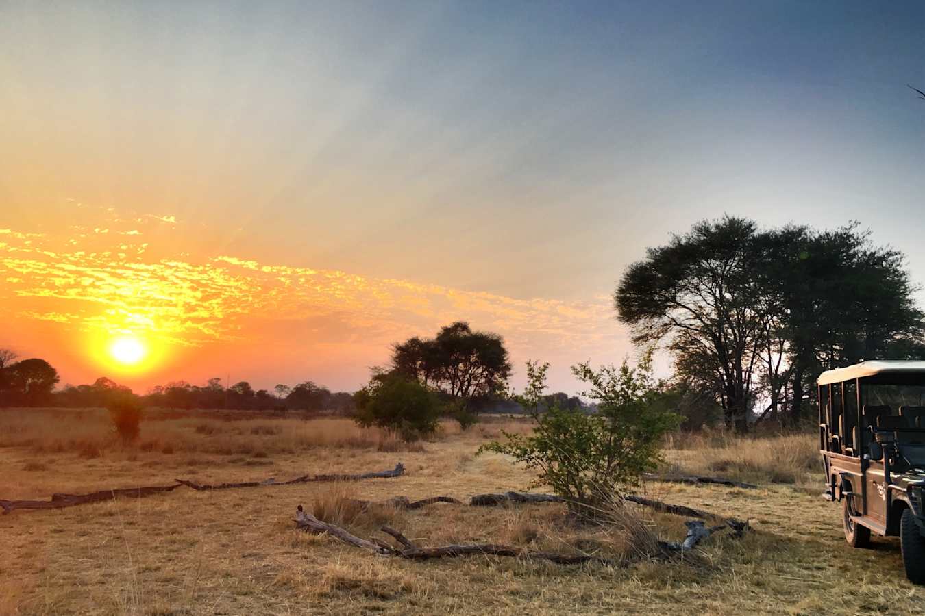 Sunset - Ntemwa Busanga Camp