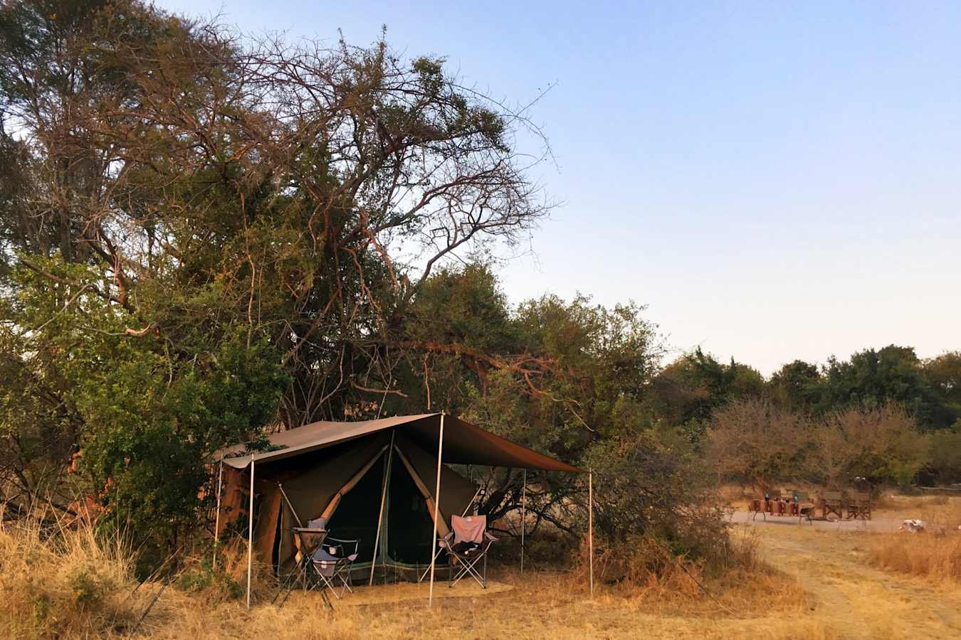 Fly-camping - Ntemwa Busanga Camp