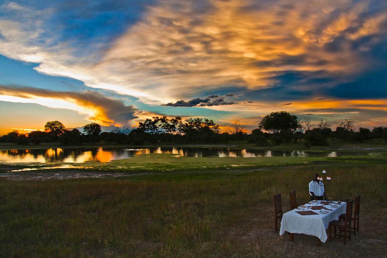 Bush Dinner  - Bomani Tented Lodge