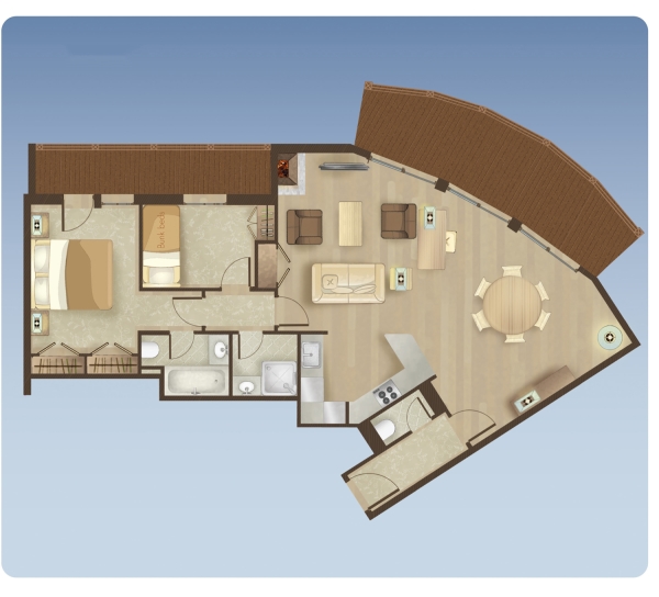 Loft 1 Floor Plan 
