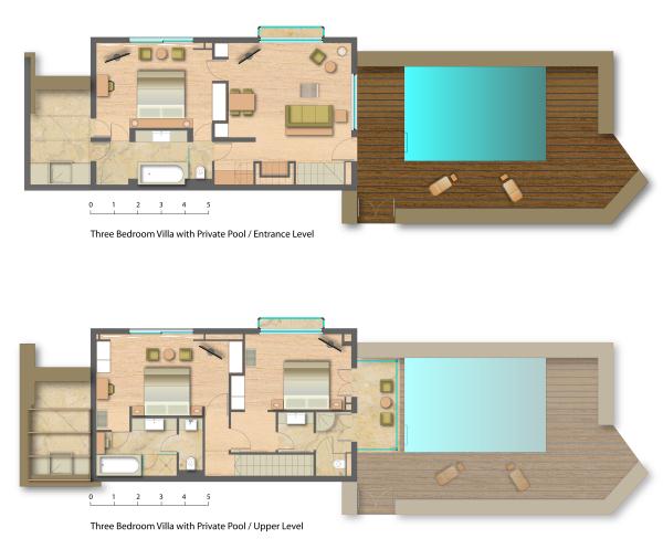 Three bedroom villa with private pool - Daios Cove