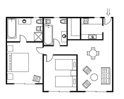 2 Bedroom residence - Pinecliffs