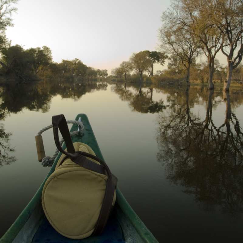 Canoeing - Linyanti