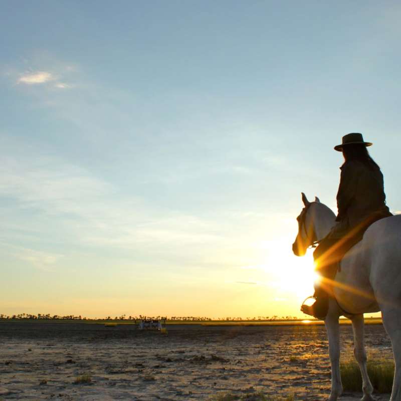 Riding safari - Makgadikgadi and the Kalahari