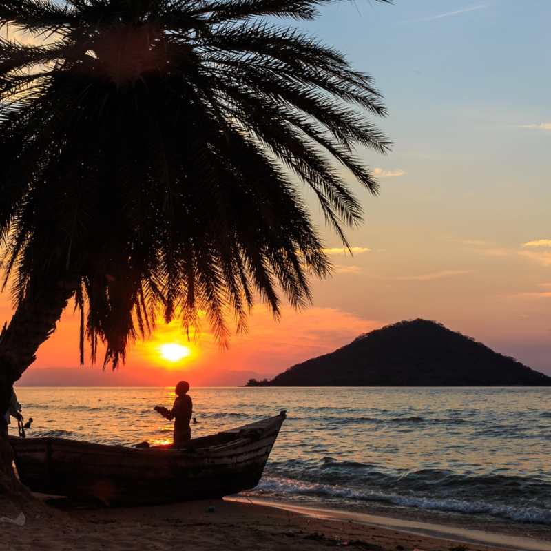 Sunset - Lake Malawi
