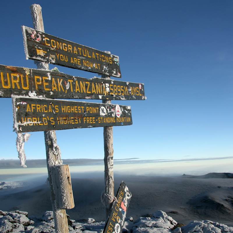 Uhuru Peak - Kilimanjaro