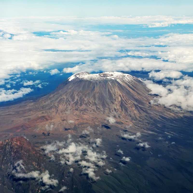 Aerial view - Kilimanjaro