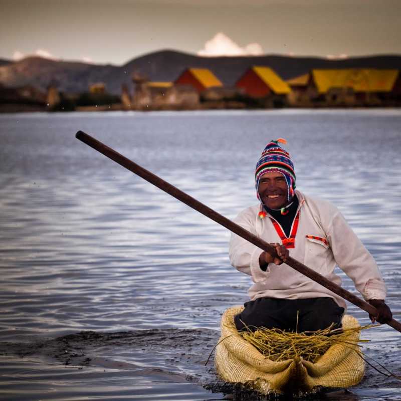 Uros local - Peru