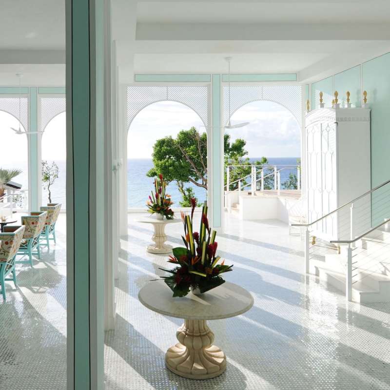 Reception area 