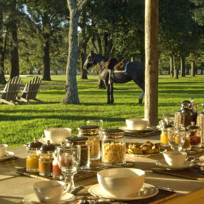 Pulperia breakfast - Estancia La Bamba