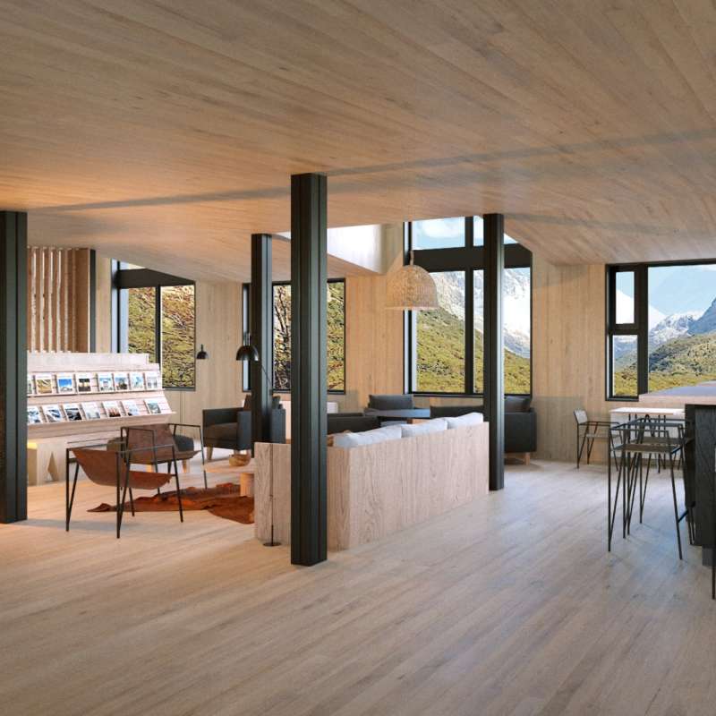 Common areas Render 