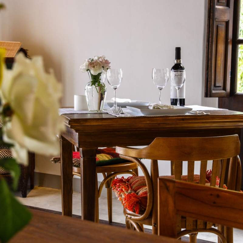 Dining room - Finca Valentina 
