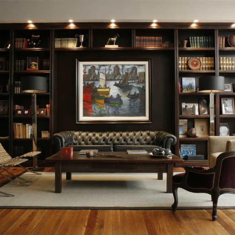 Library and Sitting Room 