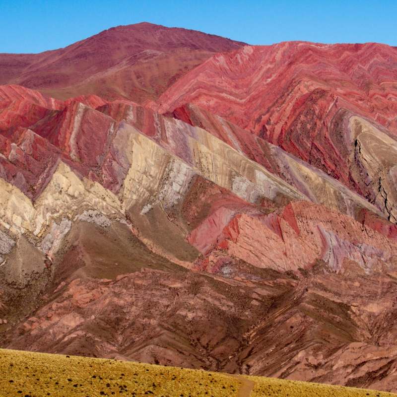 Cerro de Siete Colores - From Argentina to Chile