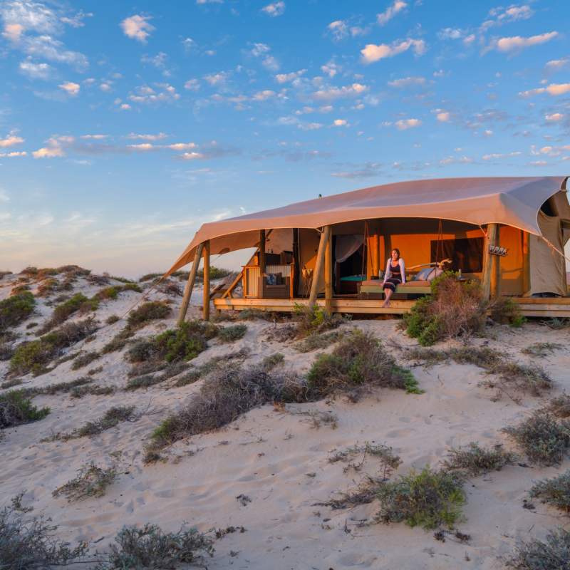 Tent Exterior - Sal Salis 