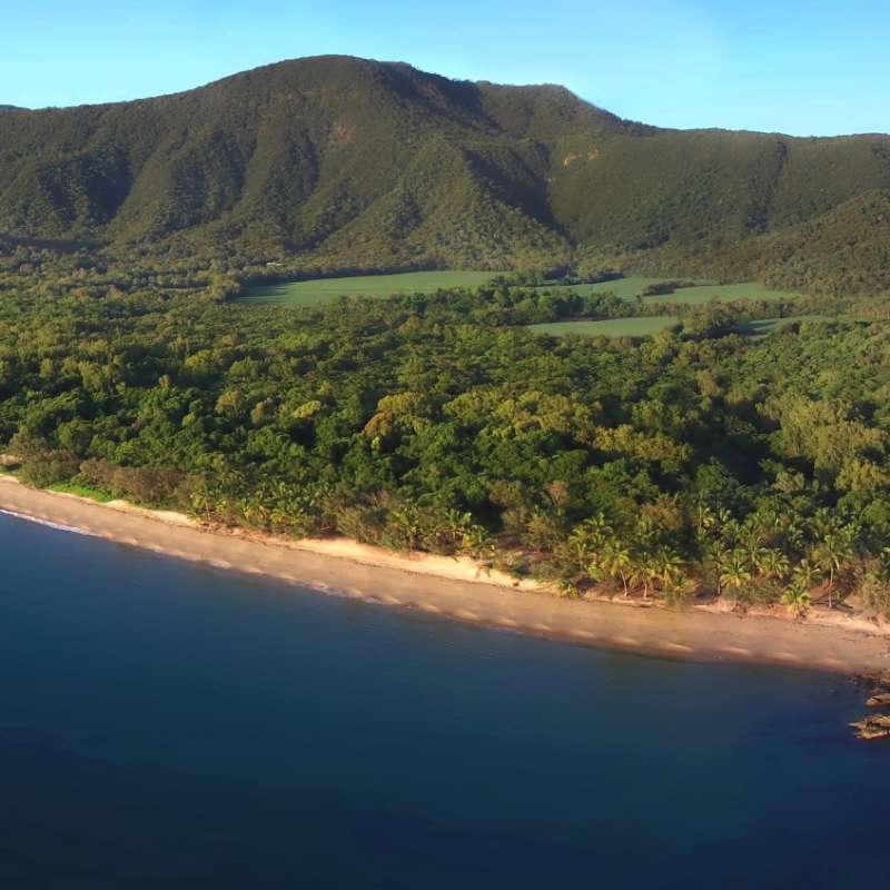 View of Thala Beach Lodge from the Coral Sea - Thala Beach Lodge