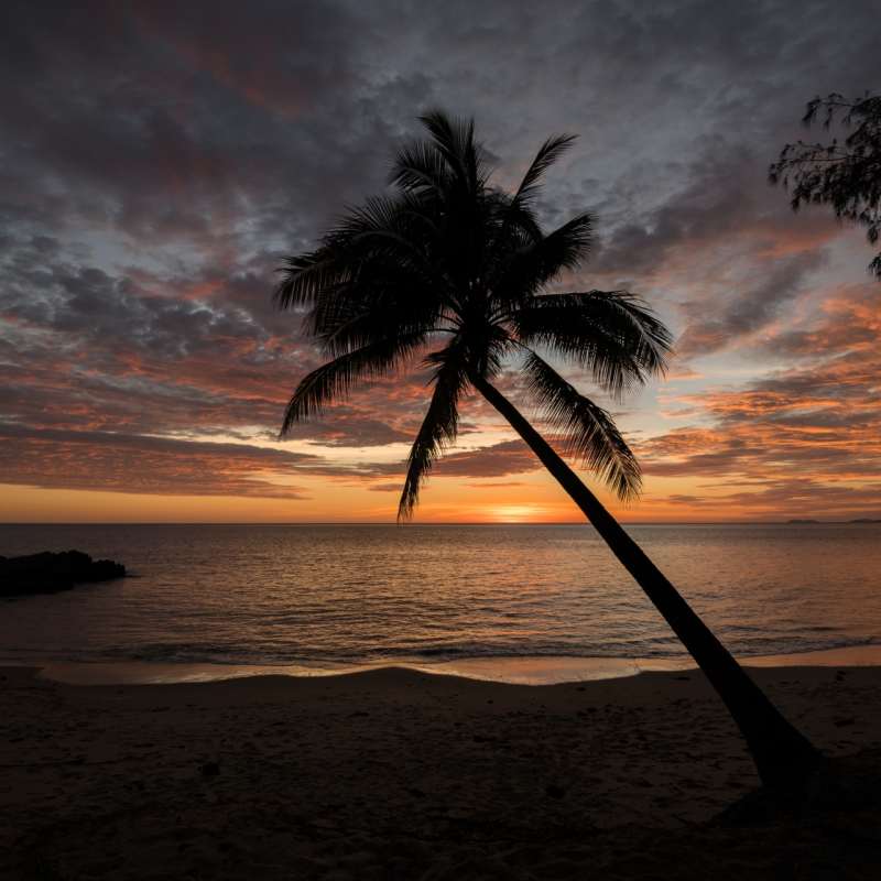 Sunset from the beach  - Thala Beach Lodge