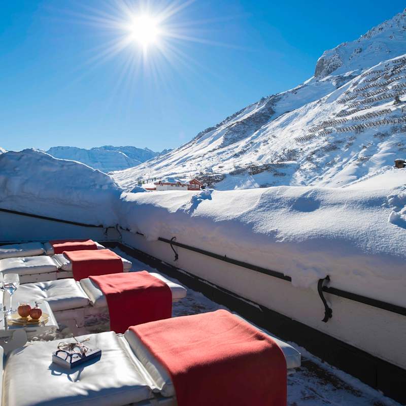 Terrace - Thurnhers Alpenhof