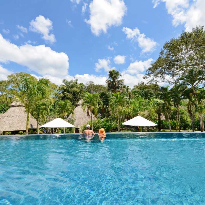 Swimming Pool - The Lodge at Chaa Creek