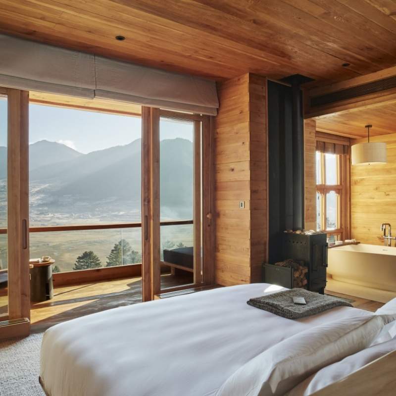 Six Senses Gangtey - Suite Bedroom 