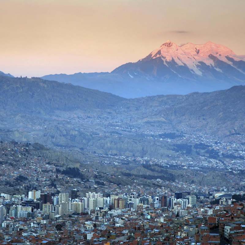View of La Paz from El Alto