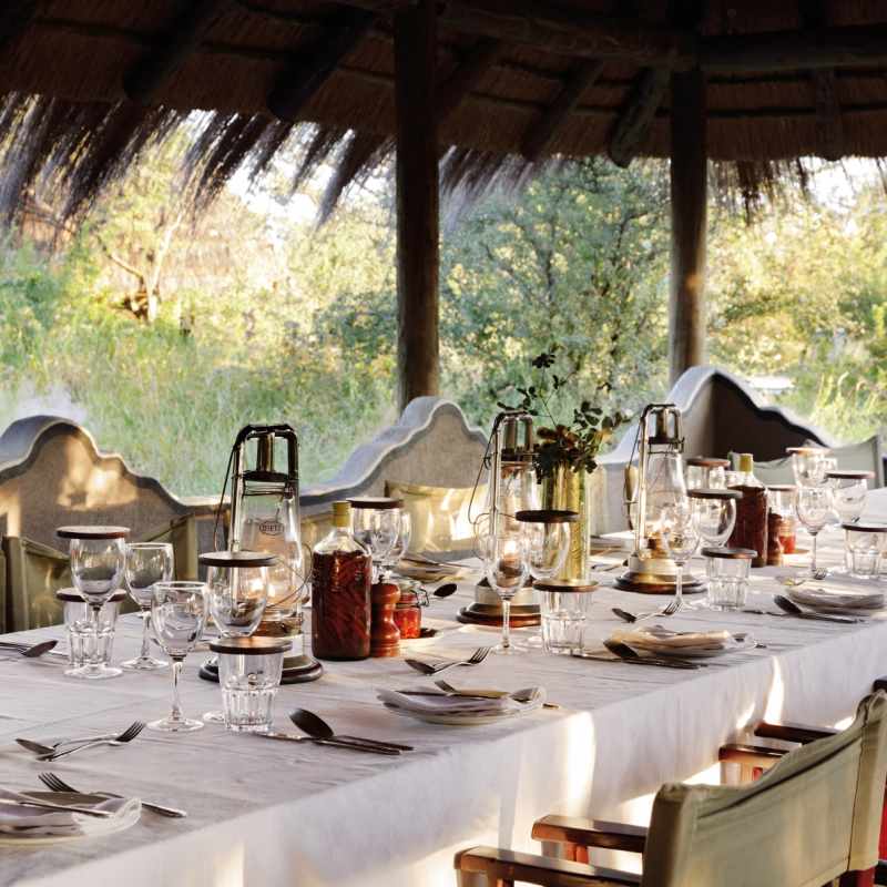 Dining - Camp Kalahari