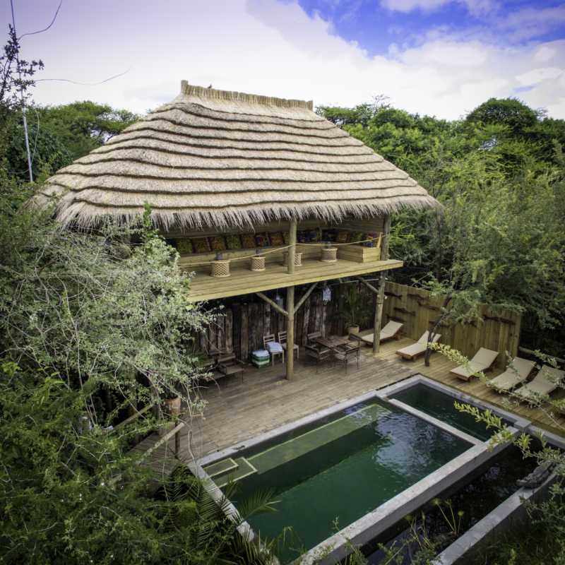 Aerial View - Chobe Bakwena Lodge