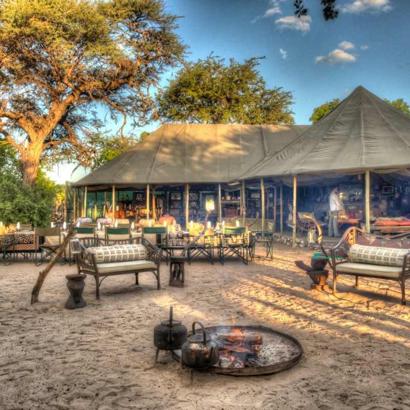Outdoor lounge area - Meno A Kwena