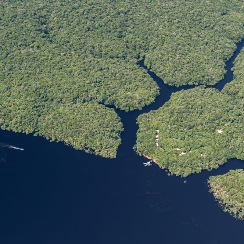 Aerial Views - Anavilhanas Jungle Lodge