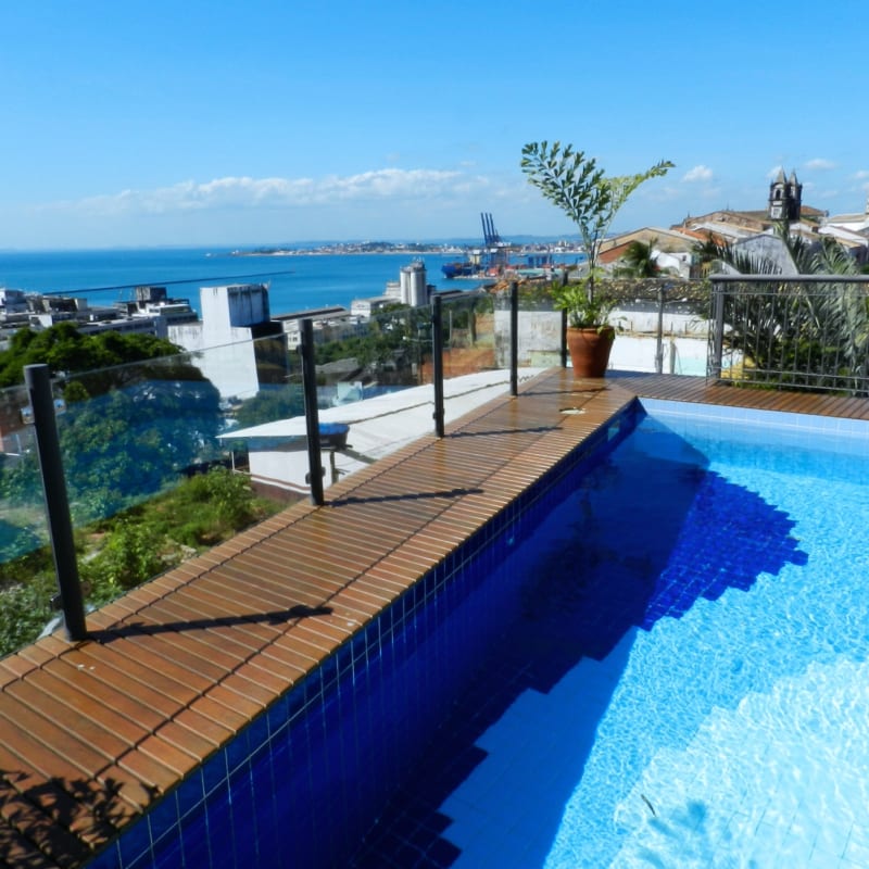 Pool with bay views - Casa do Amarelindo