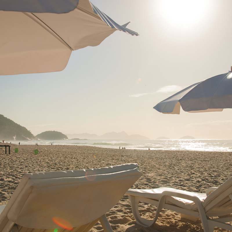 Copacabana Beach - Belmond Copacabana Palace