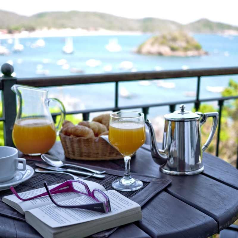 Terrace views - Pousada Casas Brancas